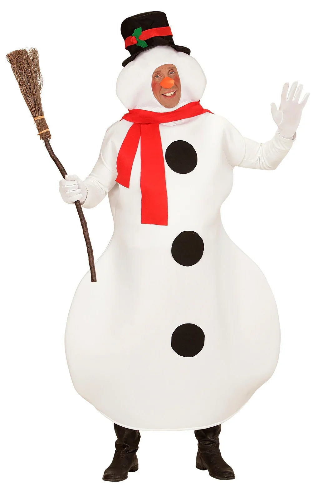 Disfraz de Muñeco de Nieve Navideño para Hombre Muñecos de Nieve Widmann